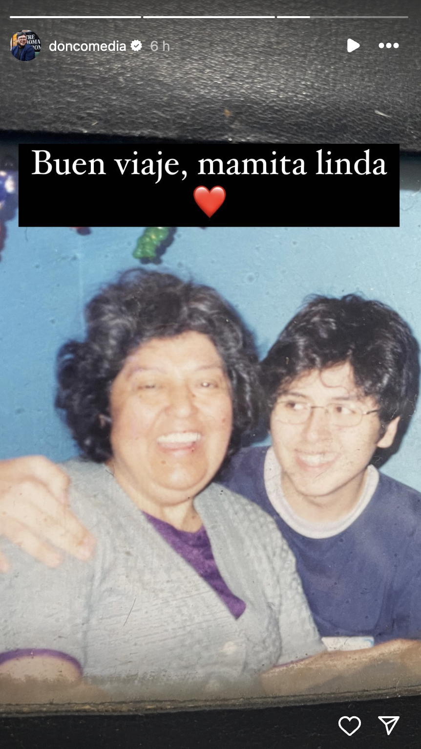 Mamá de Luis Slimming Muere la madre de Luis Slimming