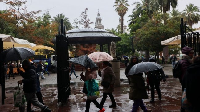 Lluvias en la capital seguirán intensas hasta la madrugada
