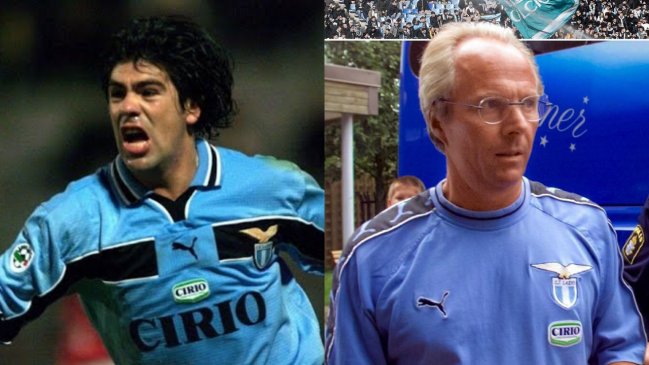   Marcelo Salas viajó a Italia para homenaje de Lazio a Sven-Göran Eriksson 