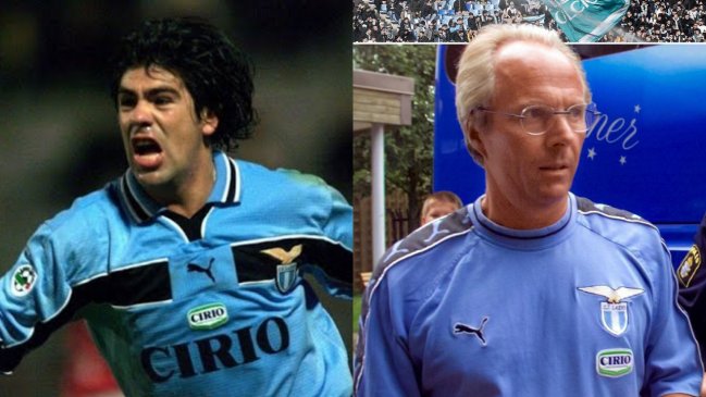 Marcelo Salas viajó a Italia para homenaje de Lazio a Sven-Göran Eriksson