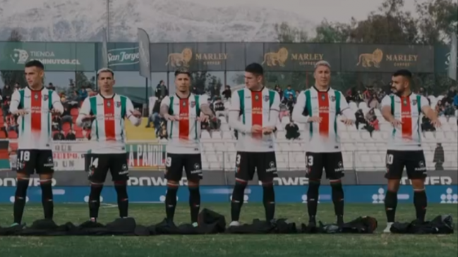 [VIDEO] Jugadores de Palestino protestaron por las muertes de niños en Gaza