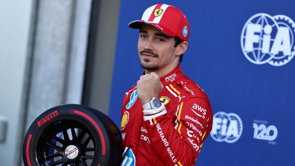 Charles Leclerc lideró la clasificatoria y saldrá primero en el GP de Mónaco