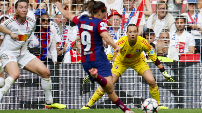 Lyon de Endler perdió la final de la Champions femenina ante FC Barcelona