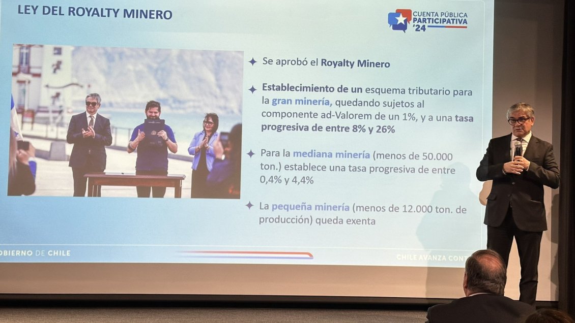 Marcel dijo que la gestión de Hacienda ya comienza a mostrar sus frutos