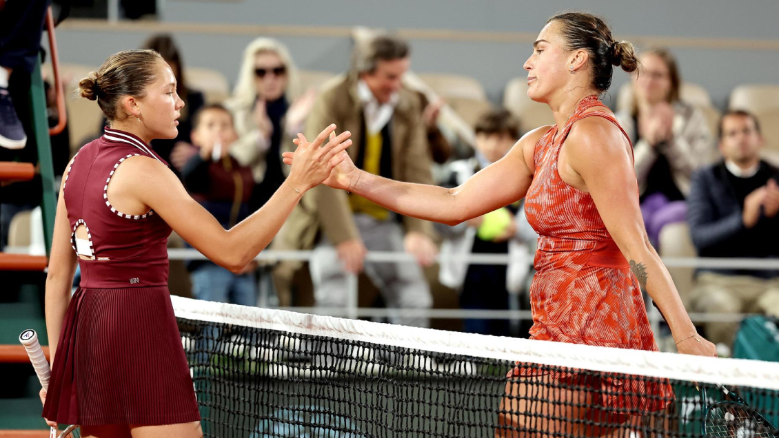 Sabalenka tuvo arrollador debut en Roland Garros