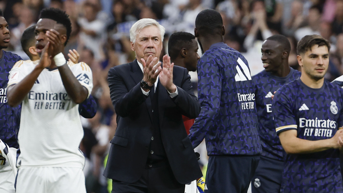 Vinicius atribuyó a Ancelotti su buen momento: 