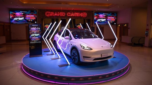   Fiebre Tesla: Casino de juegos regalará un Model Y 