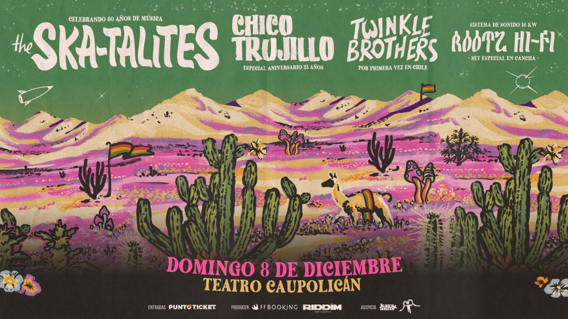 Con Twinkle Brothers y Chico Trujillo: The Skatalites celebra 60 años de carrera en Chile