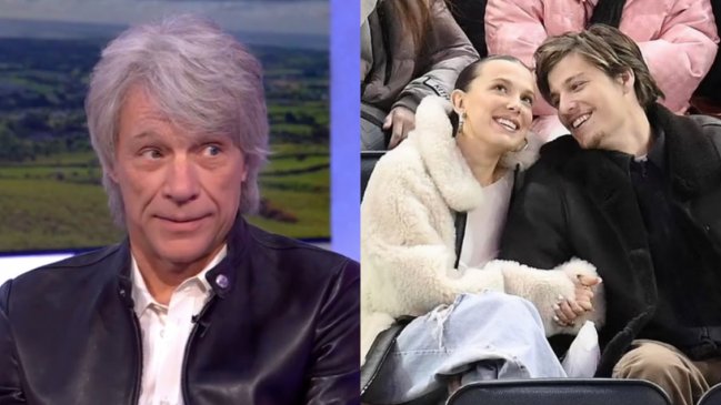Bon Jovi reveló detalles de la boda de su hijo y Millie Bobby Brown