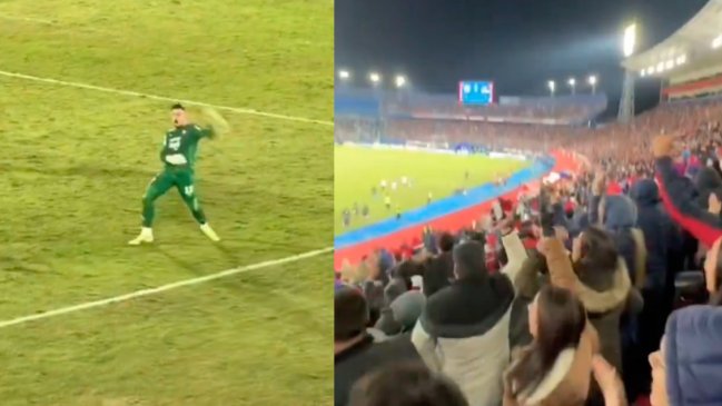   Hinchas de Cerro Porteño se confundieron y festejaron llamado al VAR en roja a Alan Benítez 
