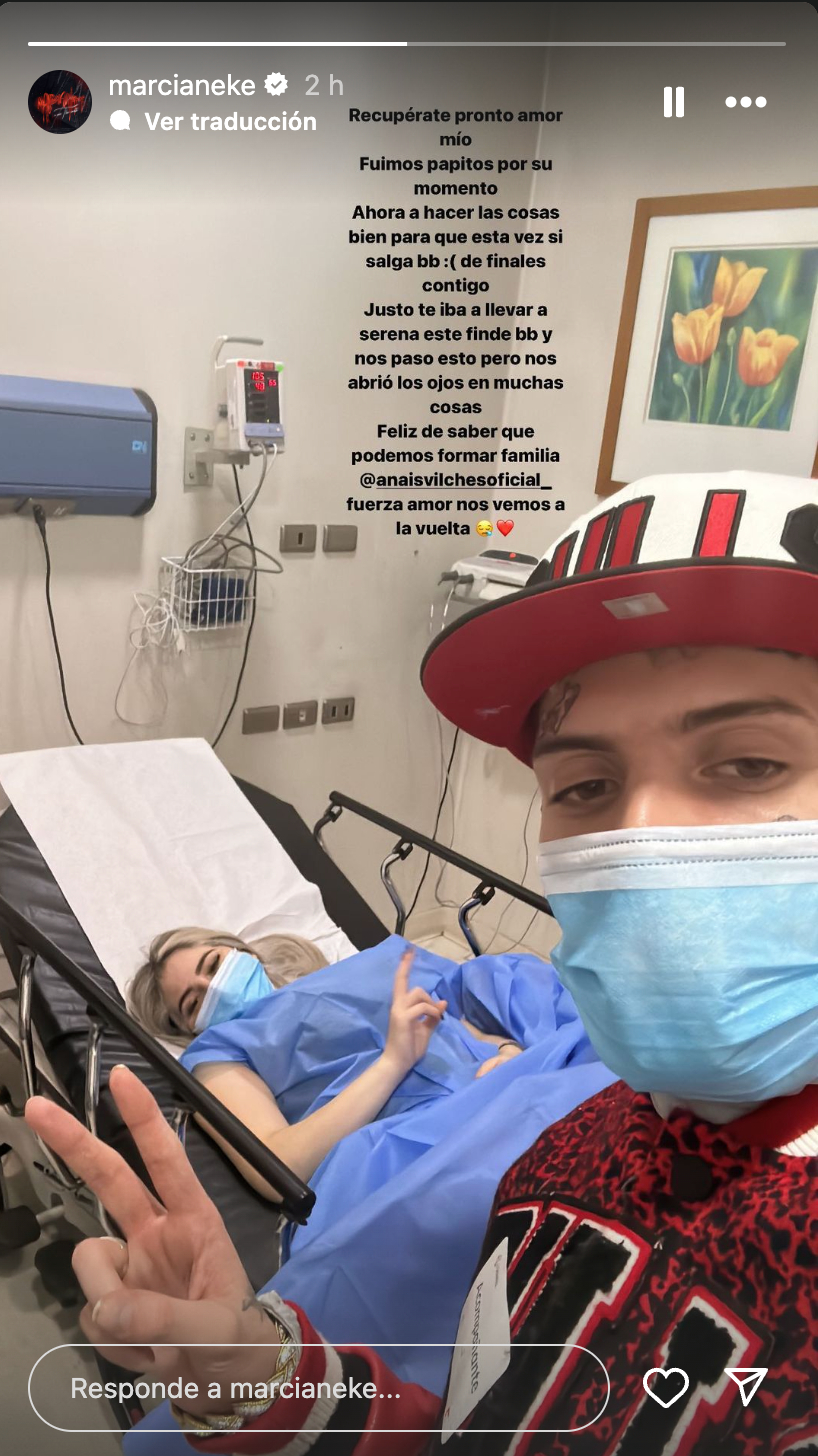 Marcianeke y Anaís Vilches sufrieron pérdida de su primer hijo Marcianeke y Anaís Vilches sufrieron pérdida de su primer hijo