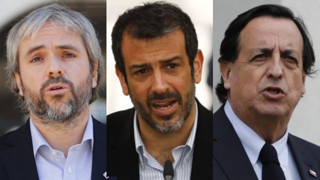 Exministros del Interior de Piñera a Vallejo: 