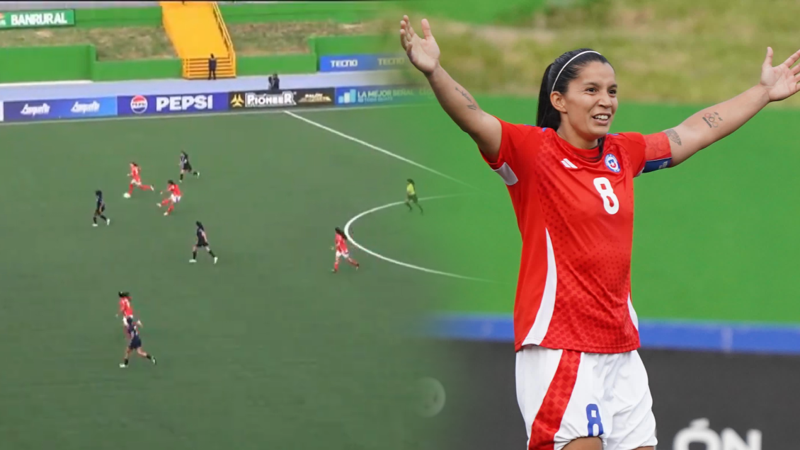 [VIDEO] El golazo de Karen Araya en la paliza de La Roja femenina a Guatemala