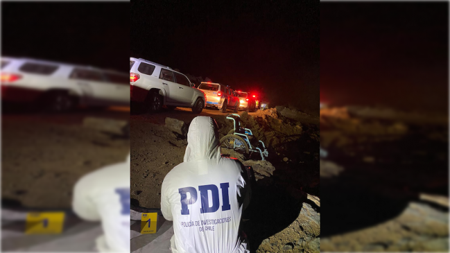 Dos hombres fueron asesinados a balazos en Río Hurtado y un tercero quedó herido