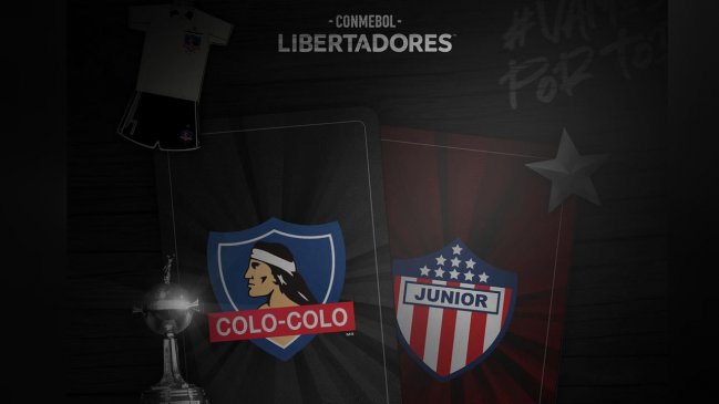 ¿Cuándo jugarán Colo Colo y Junior de Barranquilla los duelos de octavos en la Libertadores?