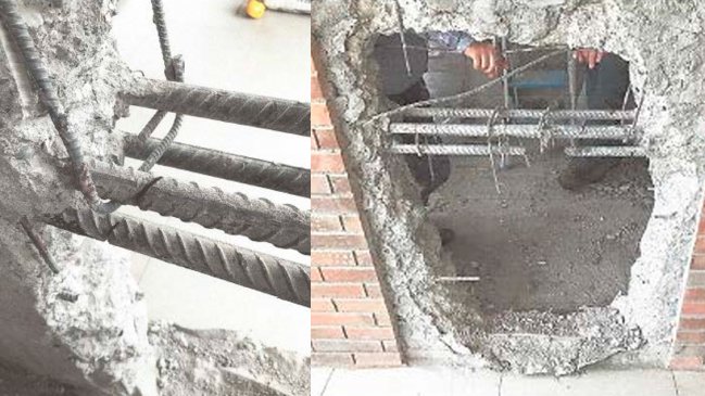 Mujer quiso ampliar su terraza, pero demolió muro estructural del edificio