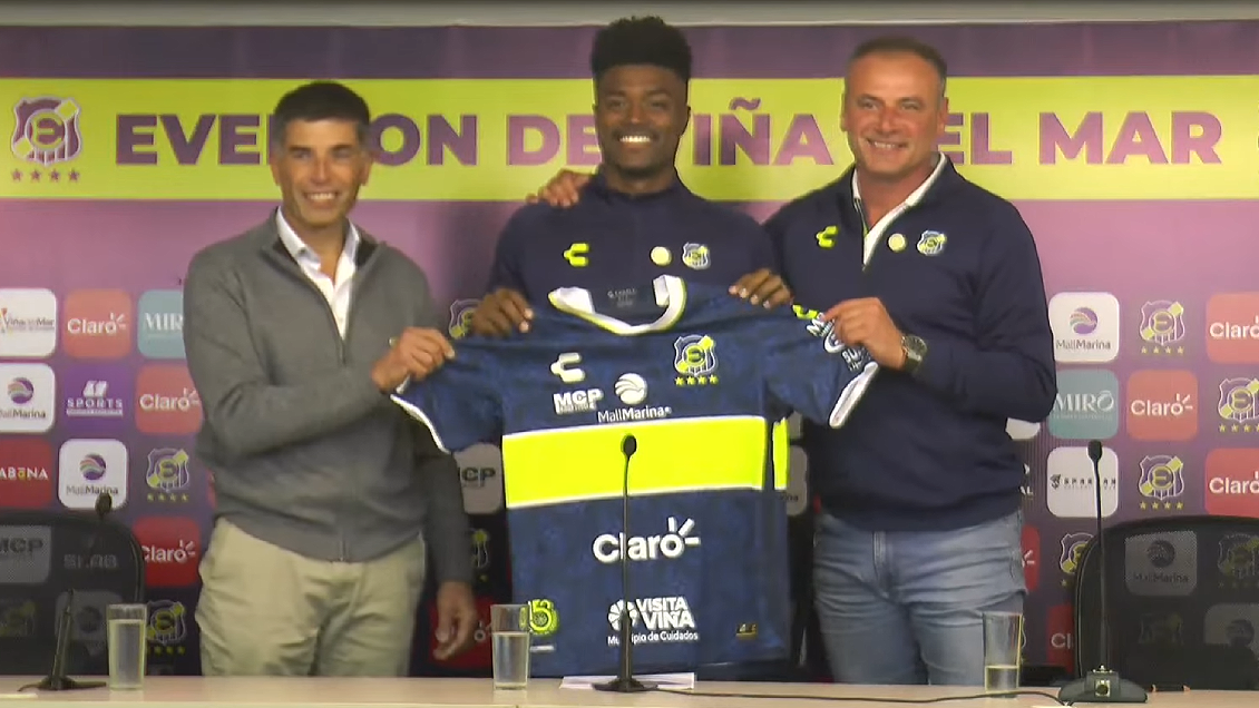 Everton presentó a Eduardo Bauermann, jugador que cumplió castigo por arreglo de partidos