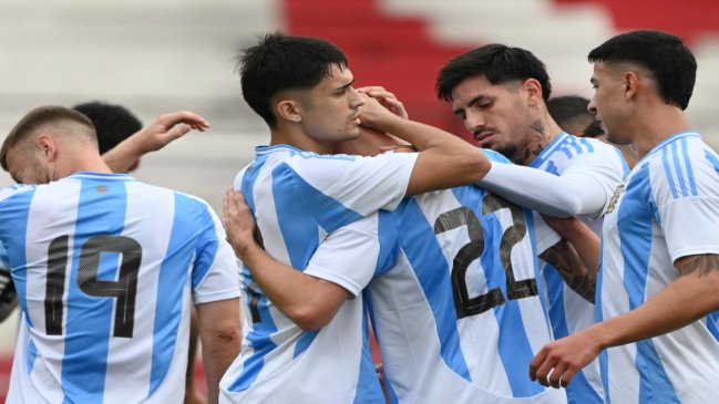 Argentina Sub 23 goleó a Paraguay en amistoso preparatorio para París 2024