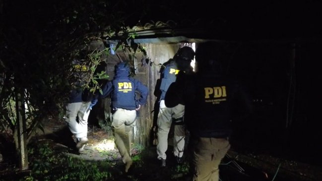 Cinco detenidos por robos e infracción a la ley de armas en la Provincia de Arauco