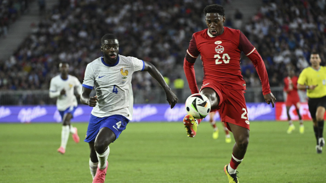 Ojo Chile: Canadá rescató un empate ante Francia en la antesala de la Copa América