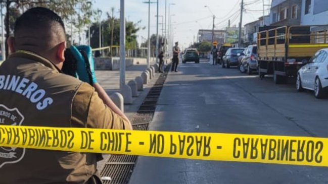 Carabineros investiga balacera que dejó dos heridos de gravedad en Antofagasta
