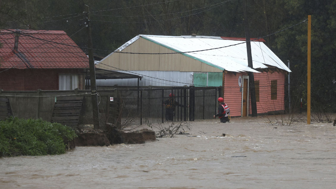 GORE Biobío reportó 2.800 viviendas con daños debido a las lluvias