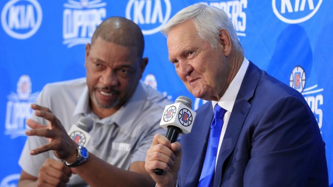 Falleció leyenda de Los Angeles Lakers Jerry West