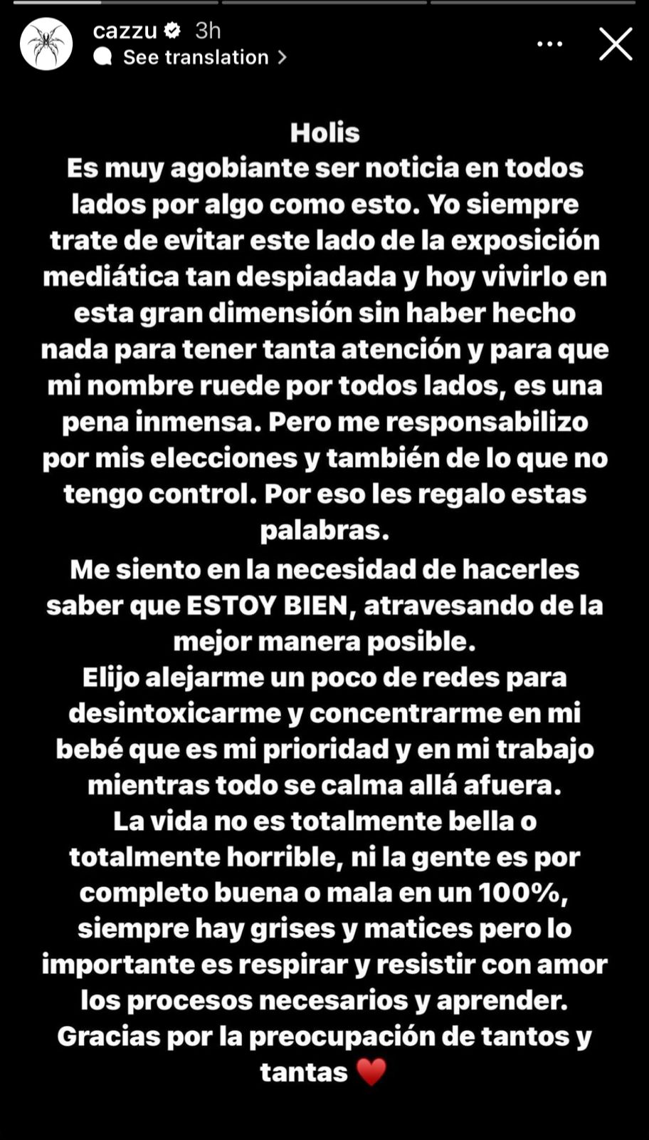 Cazzu reaccionó a la relación de Nodal y Ángela Aguilar