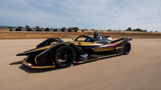 Nicolás Pino realizó en Mallorca prueba con monoplaza de la Fórmula E