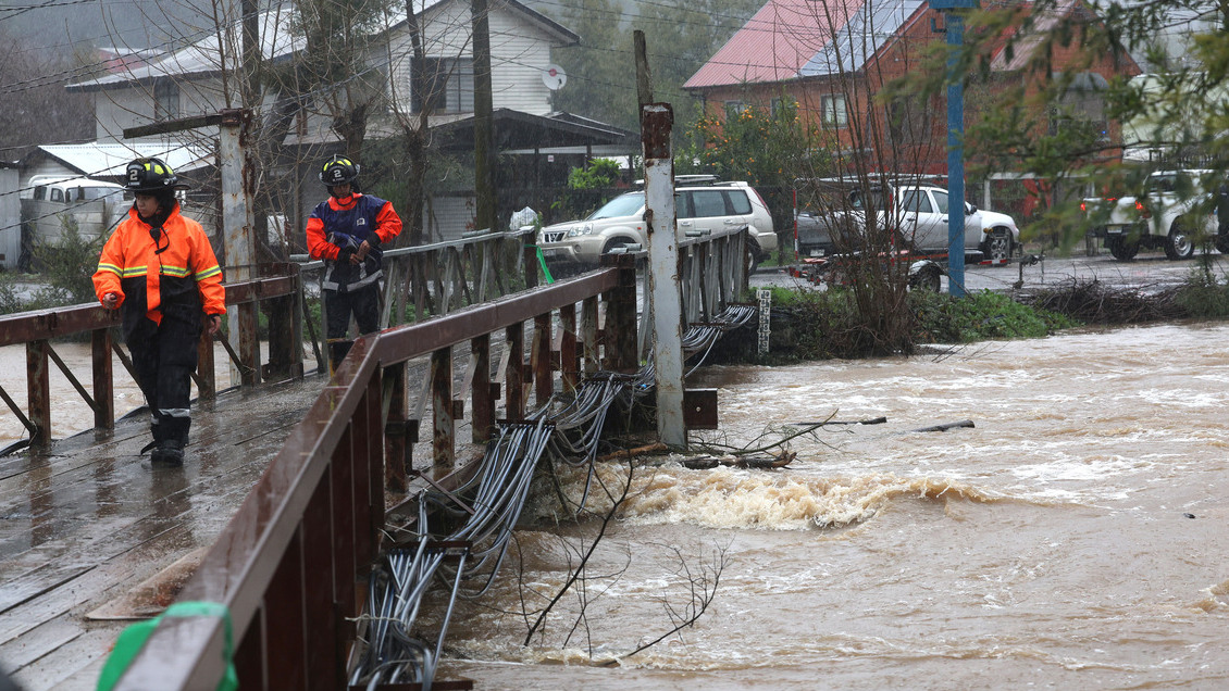 Sistema frontal: Gobierno declaró Estado de Catástrofe desde Coquimbo a Ñuble