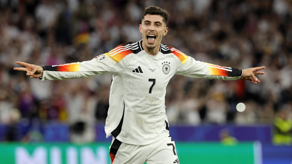 [VIDEO] Havertz puso el tercer gol de Alemania sobre Escocia en la Euro 2024