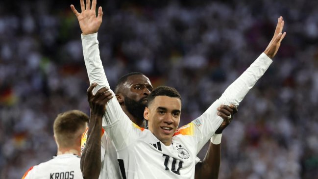 [VIDEO] Musiala decretó el 2-0 de Alemania con imparable remate