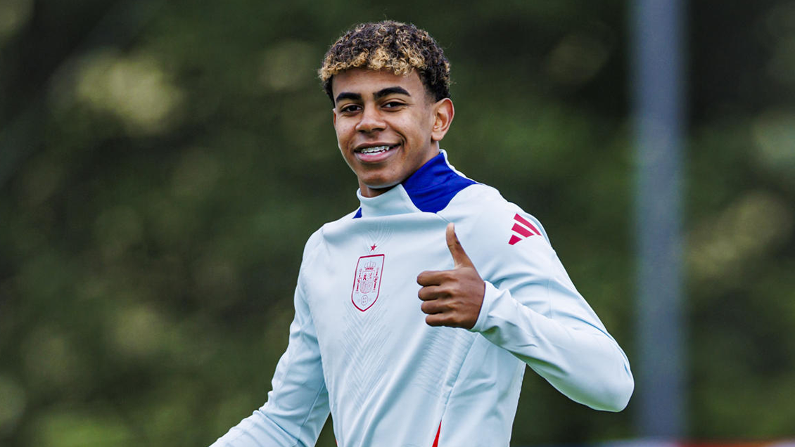 Lamine Yamal rompió doble récord histórico con su titularidad en la Euro 2024