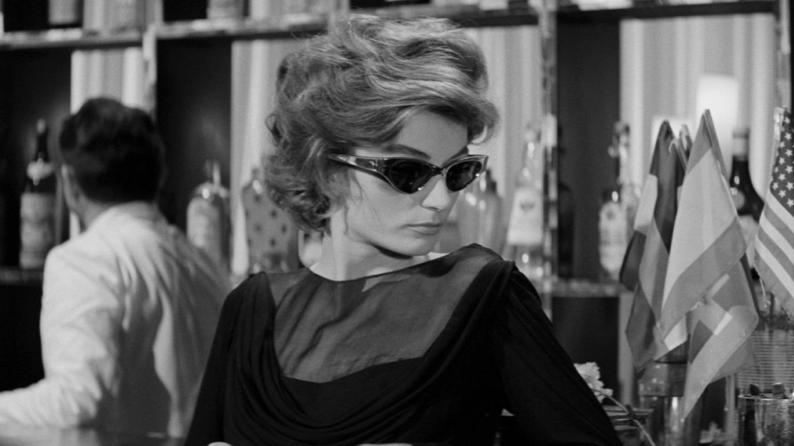 Anouk Aimée en La Dolce Vita