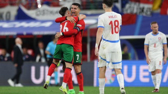 [Video] La emoción de Sérgio Conceição luego del gol de su hijo en la Euro