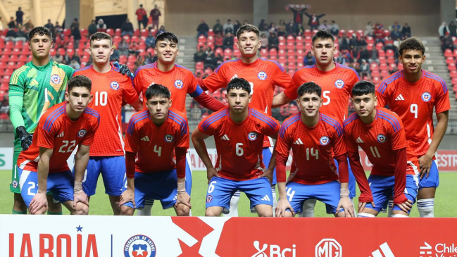 La Roja sub 20 venció a Canadá en inicio del cuadrangular 
