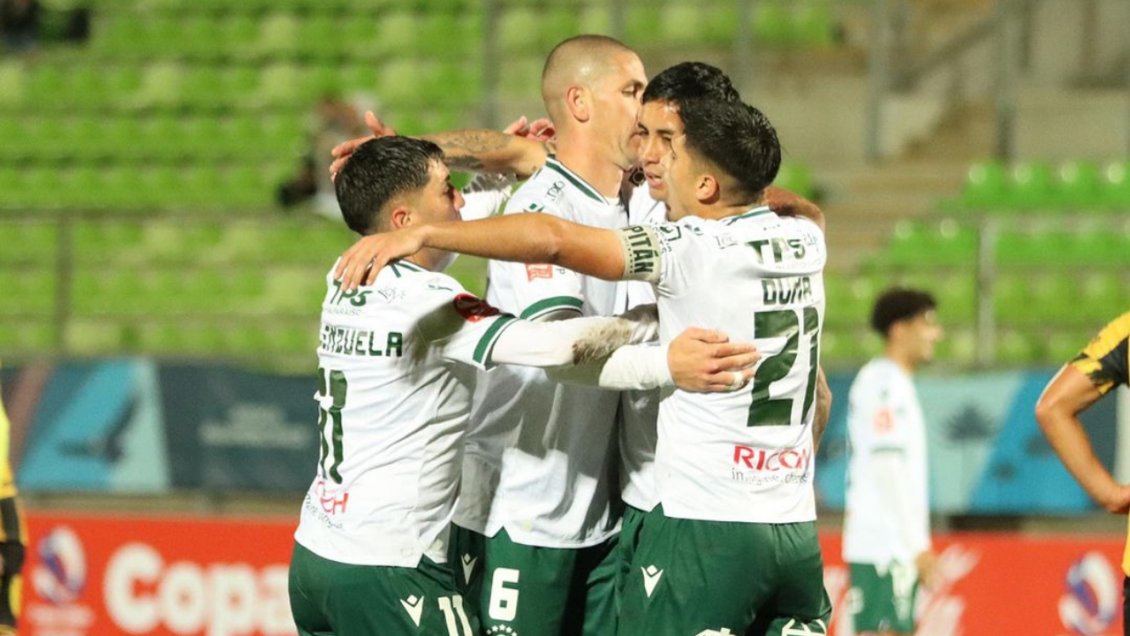 Santiago Wanderers se exigió para vencer a Concón National y avanzar en la Copa Chile
