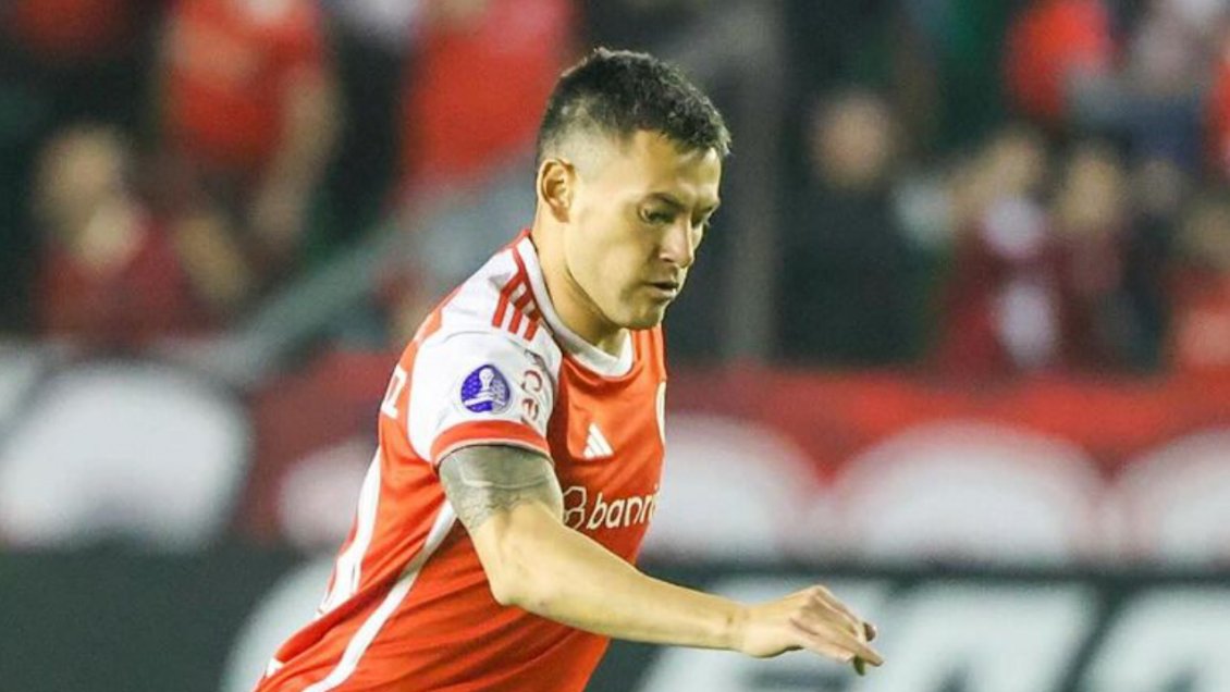 Aránguiz sumó minutos en triunfo de Inter de Porto Alegre sobre Corinthians