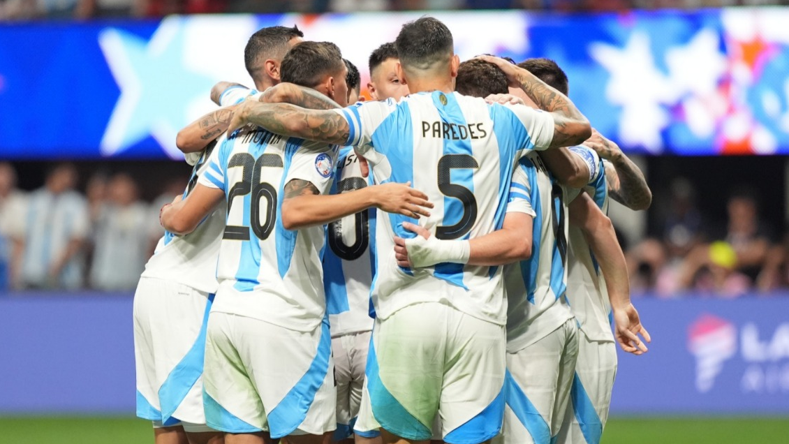 Argentina inauguró la Copa América con un reñido triunfo sobre Canadá