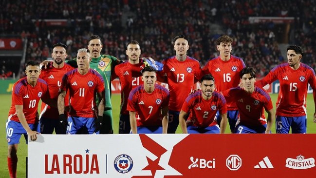 La Roja volvió al top 40 del ranking a la puertas de la Copa América
