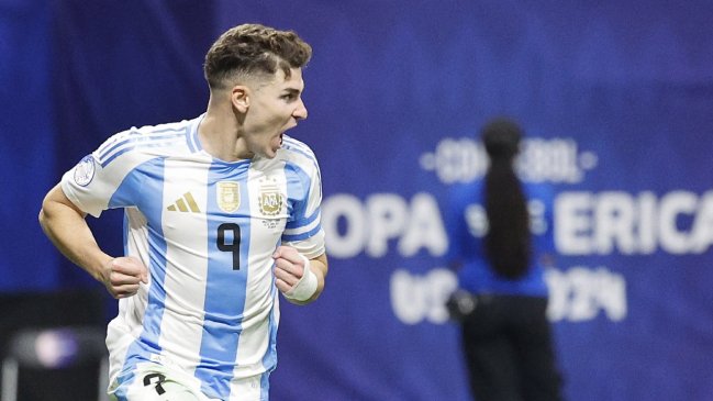 [VIDEO] Julián Alvarez marcó el primer gol de la Copa América 2024