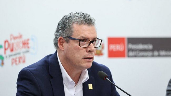 Ministro peruano se disculpa por 