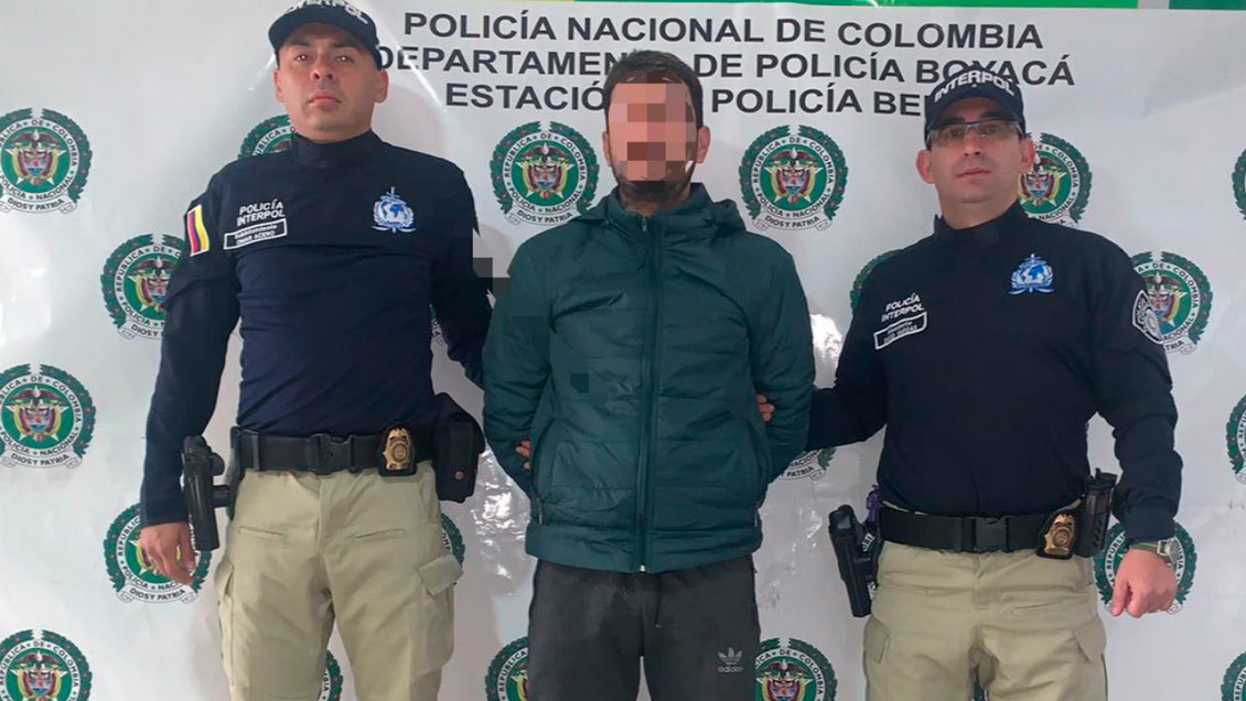 Peligroso miembro del Tren de Aragua fue detenido en Colombia