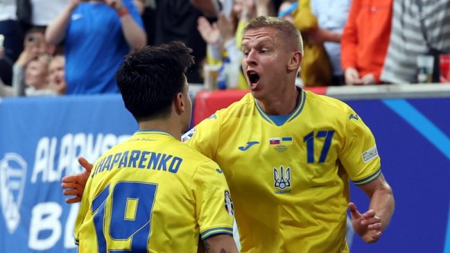 [VIDEO] Ucrania lo da vuelta ante Eslovaquia y vuelve a la pelea por la clasificación