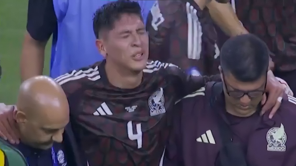 [VIDEO] La desgarradora lesión que sufrió el capitán de México Edson Álvarez