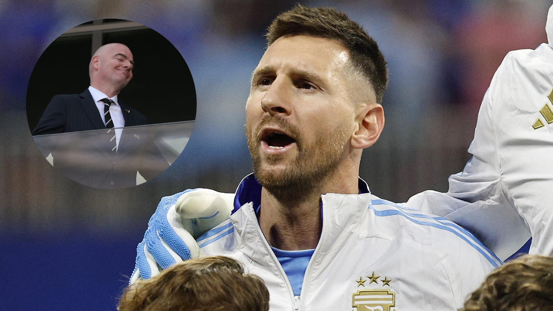 Gianni Infantino a Messi: Eres alguien que hace soñar al mundo con tu grandeza