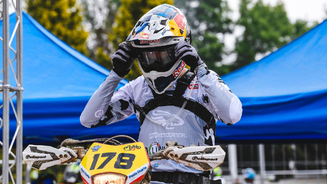 Benjamín Herrera se acerca a los mejores en el Campeonato del Mundo FIM EnduroGP