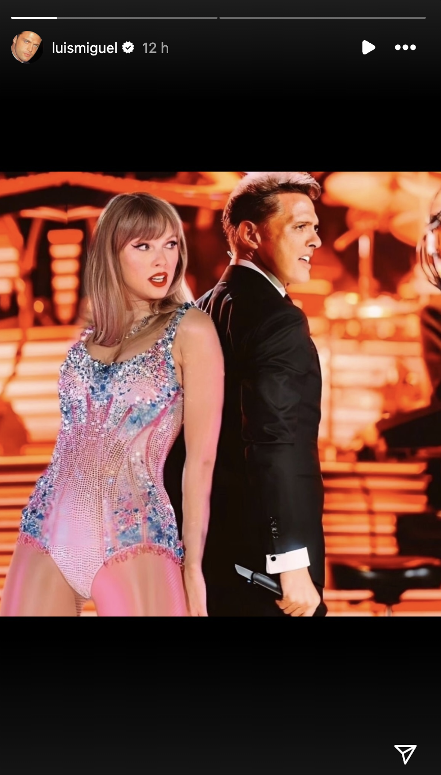 Luis Miguel y Taylor Swift