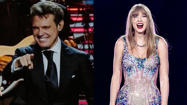Un swiftie: Luis Miguel subió curiosa foto trucada junto a Taylor Swift