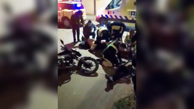 Carabinero que mató a motochorro recibió un balazo en la vejiga